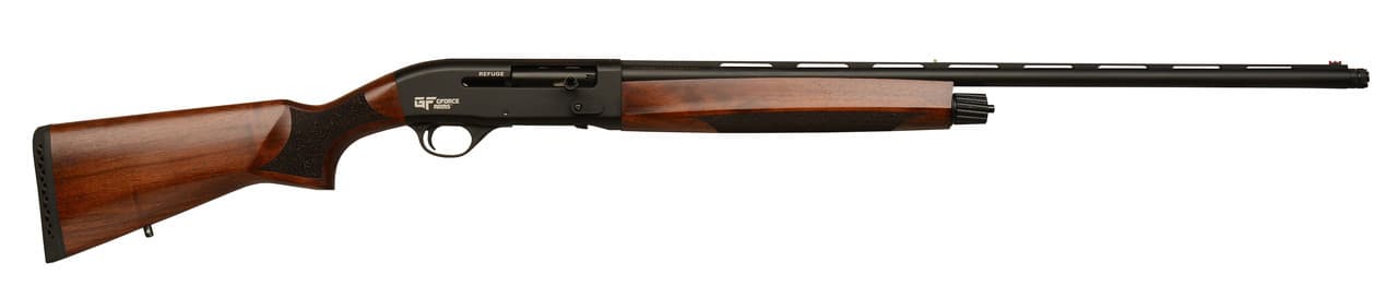Gforce Arms Refuge 20GA, 28in. Barrel, 4rd, Wood Stock & Forend - Black (GF12028W)